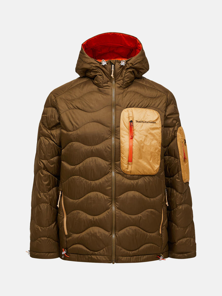 Helium Utility Down Hood Jacket Men