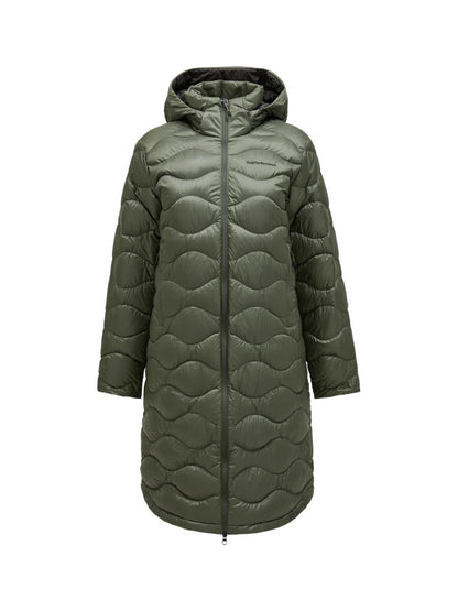 Helium Down Coat Women PINE NEEDLE