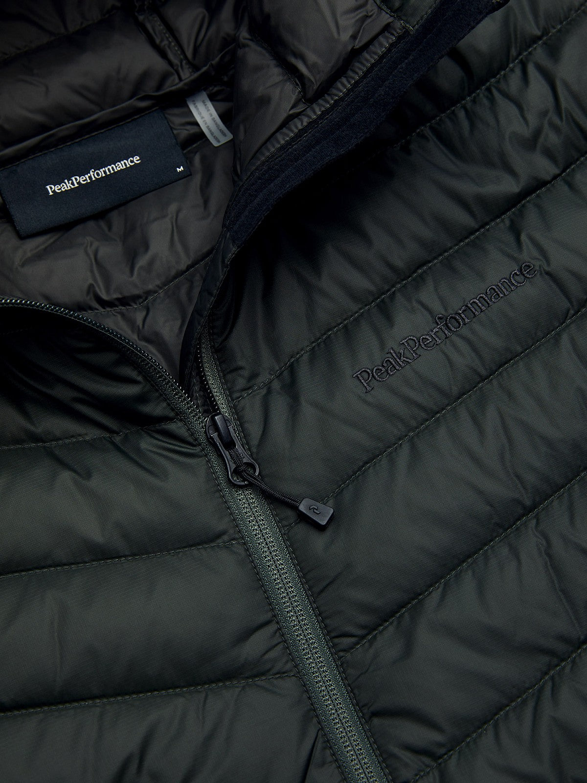 M FROST DOWN HYBRID HOOD OLIVE EXTREME