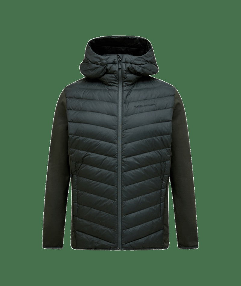 M FROST DOWN HYBRID HOOD OLIVE EXTREME