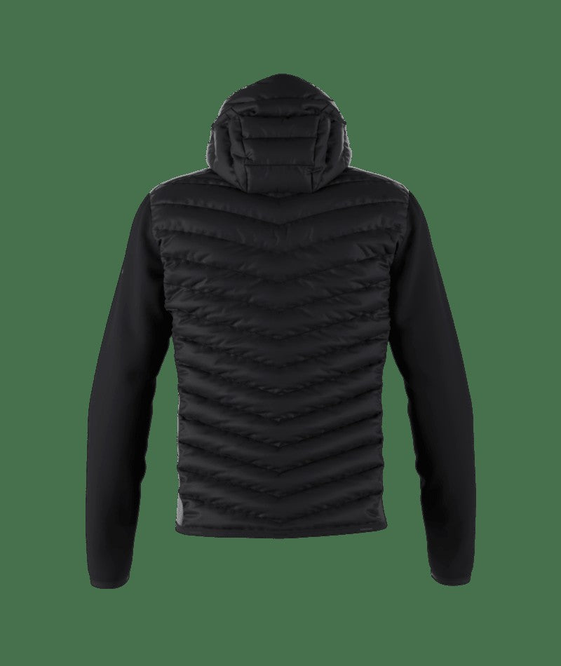 M FROST DOWN HYBRID HOOD BLACK
