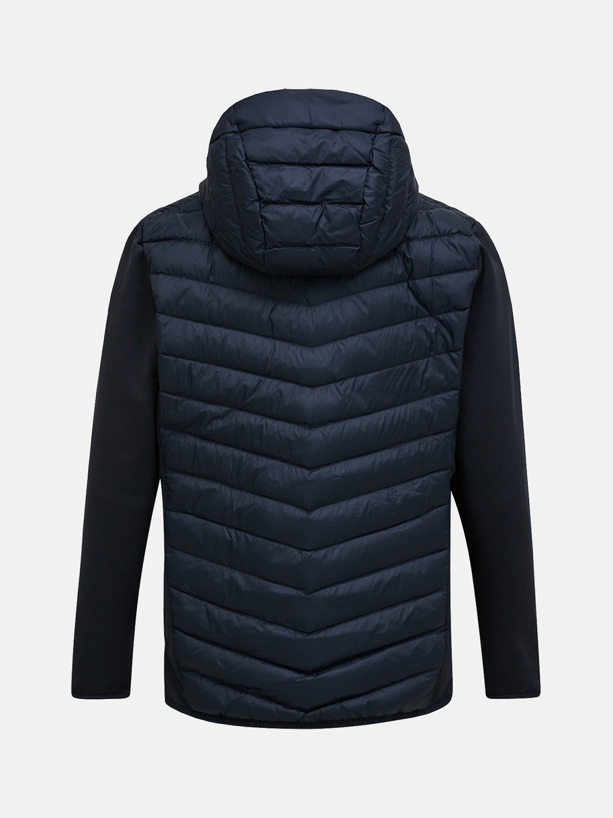 M FROST DOWN HYBRID HOOD BLACK