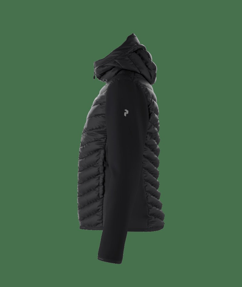 M FROST DOWN HYBRID HOOD BLACK