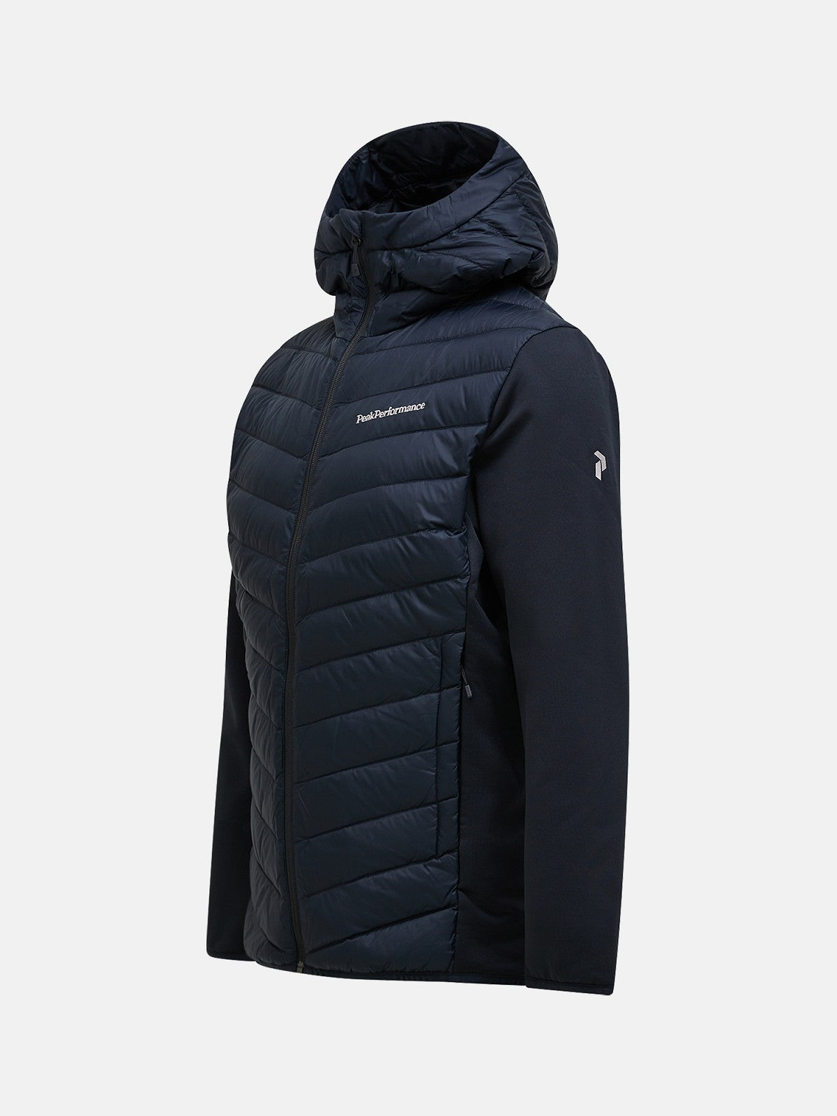 M FROST DOWN HYBRID HOOD BLACK