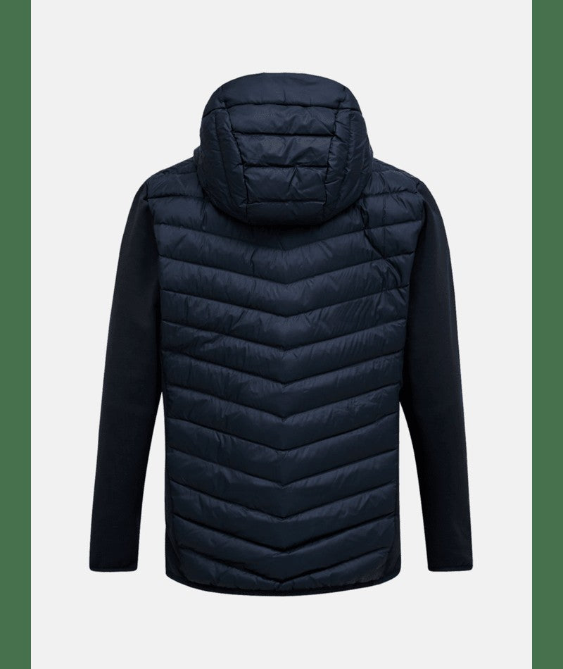 M FROST DOWN HYBRID HOOD BLACK