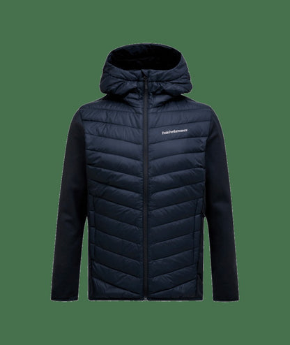 M FROST DOWN HYBRID HOOD BLACK