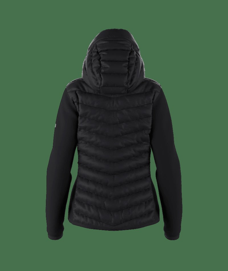 W Frost Down Hybrid Hood-BLACK