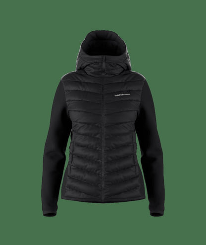 W Frost Down Hybrid Hood-BLACK