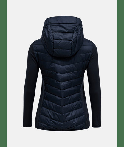 W Frost Down Hybrid Hood-BLACK