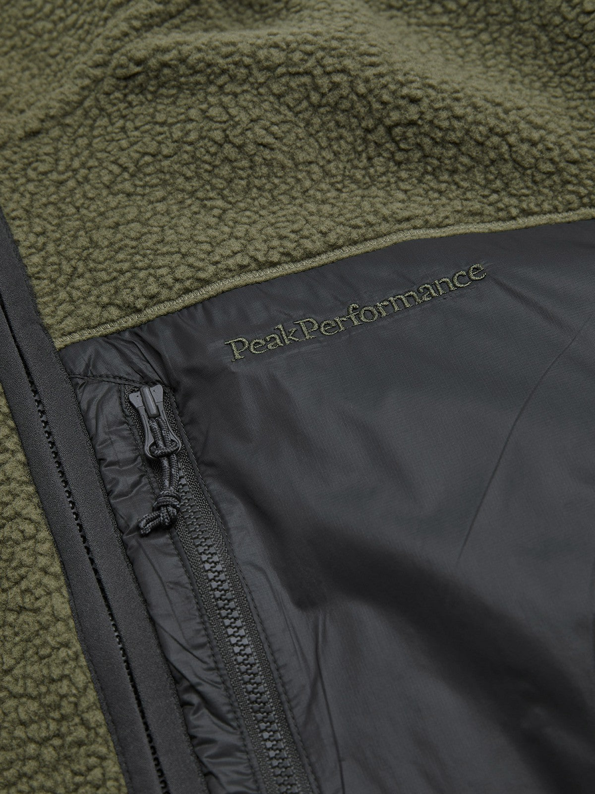 Pile Zip Jacket Men PINE NEEDLE