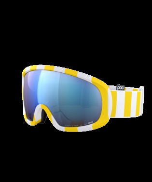 POC FOVEA MID JAUNE BLANC SUNNY BLUE