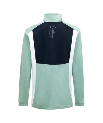 Swift Motion Midlayer Men Green Valley White