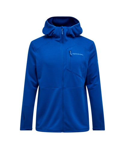 Trail Polartec® Power Grid™ Zip Hood Men True Blue