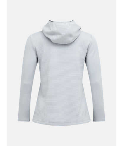 Trail Polartec® Power Grid™ Zip Hood Women Summit Smoke