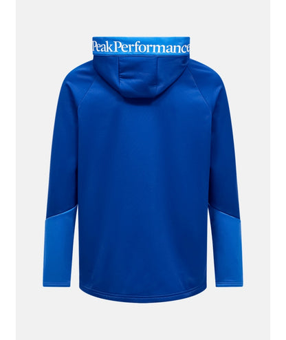 Rider Essentials Midlayer Zip Hood Men True Blue Crisp air Blue