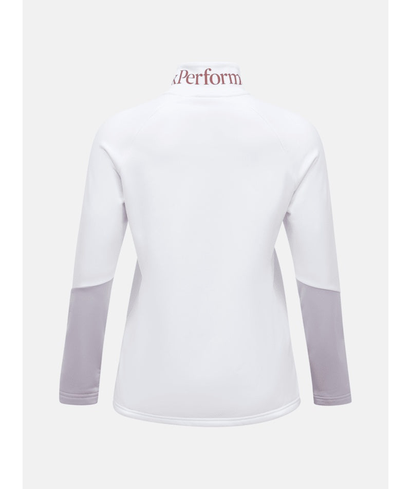 Rider Essentials Midlayer Zip Jacket Women White Misty Lavender