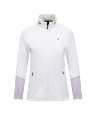 Rider Essentials Midlayer Zip Jacket Women White Misty Lavender