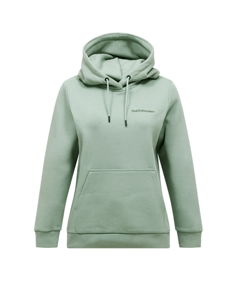Original Small Logo Hood Women Green Valley
