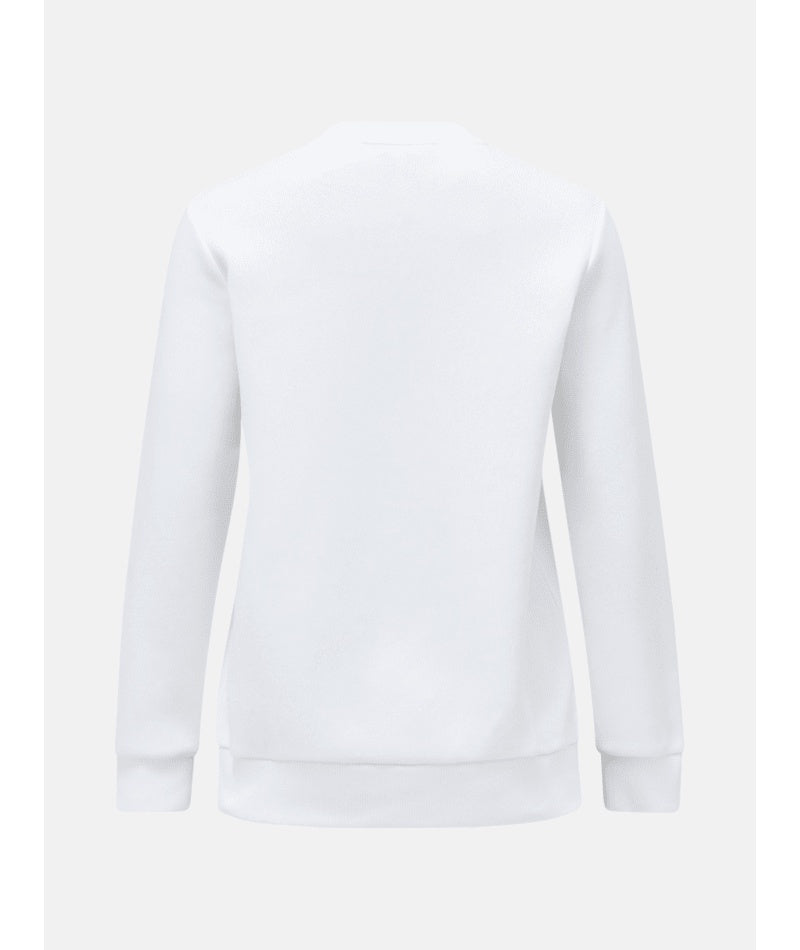 Original Small Logo Crew Women Offwhite