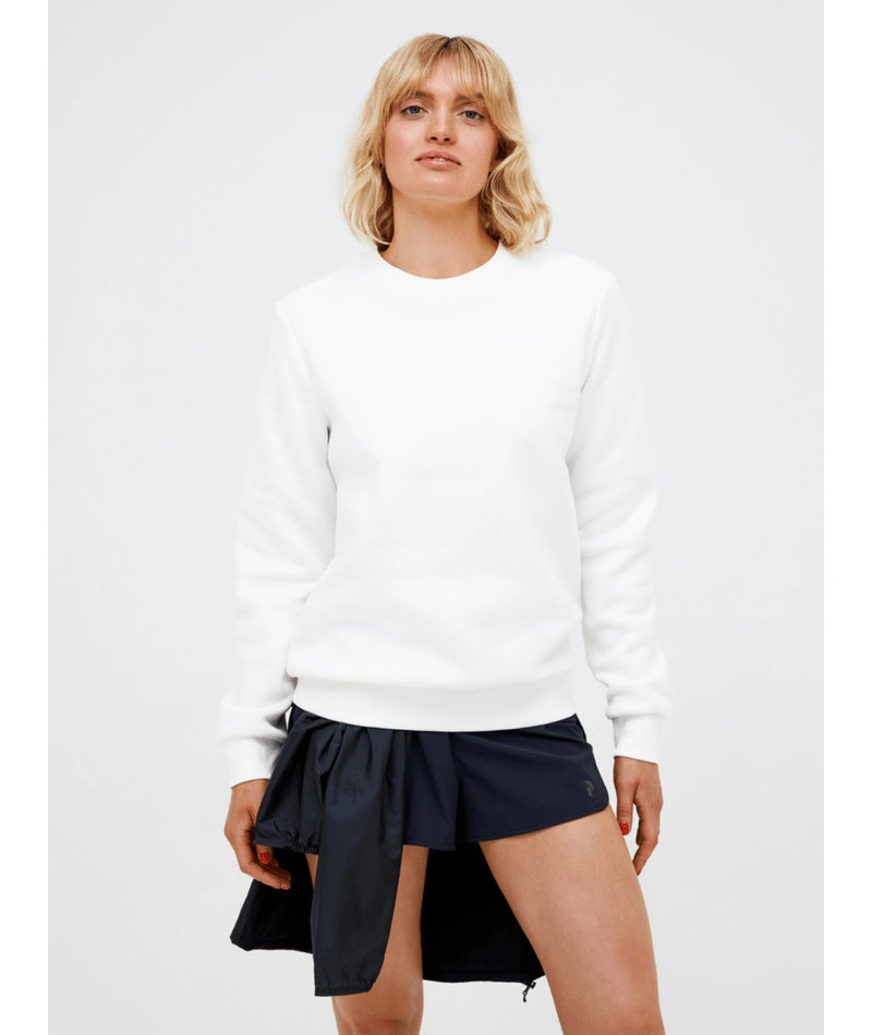 Original Small Logo Crew Women Offwhite