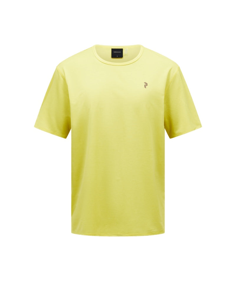 Trail Shortsleeve Men Canary Lime
