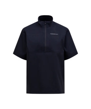 3L Shell Shortsleeve Anorak Men Black