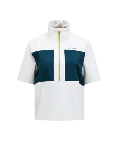 3L Shell Shortsleeve Anorak Women White Ponderosa Pine