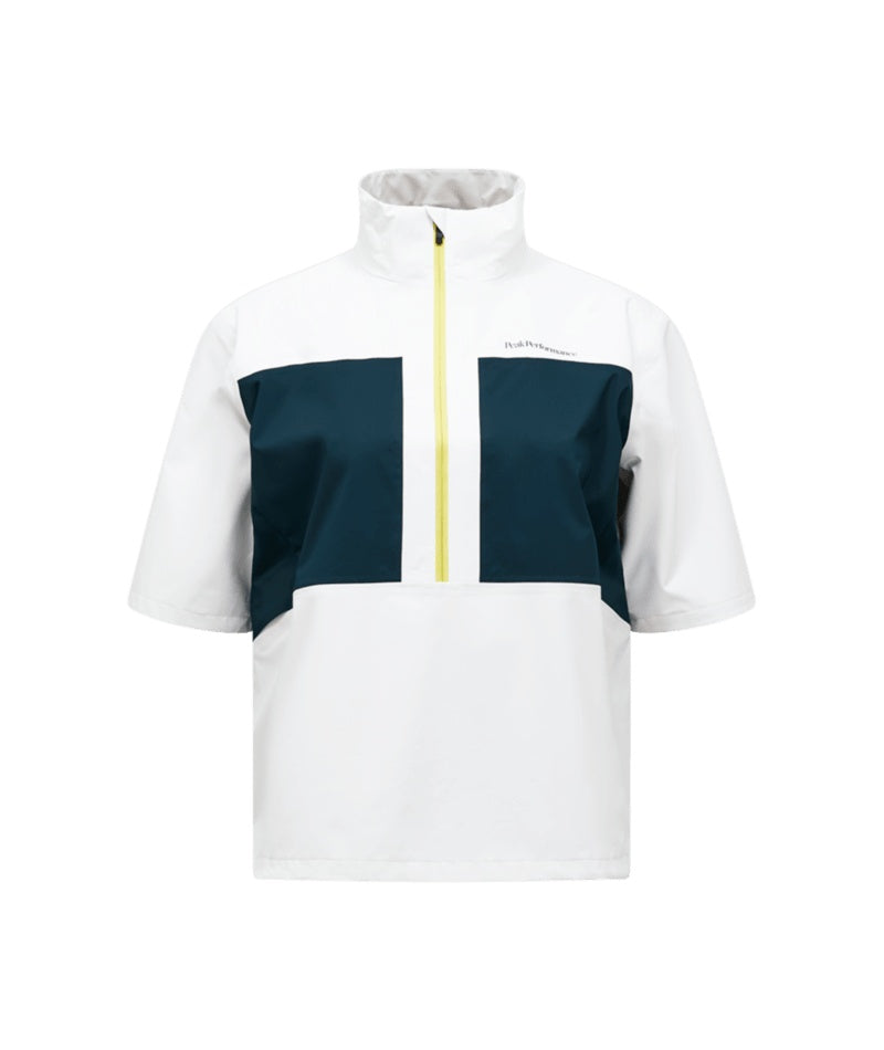 3L Shell Shortsleeve Anorak Women White Ponderosa Pine