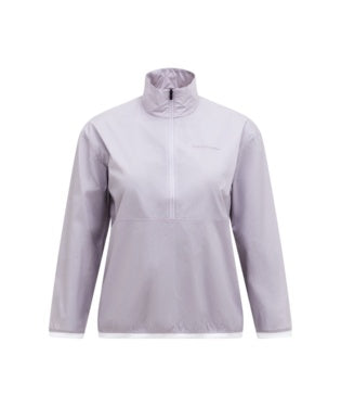 Half Zip Wind Jacket Women Misty Lavender