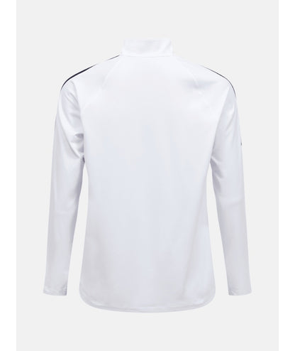 Half Zip Synthetic Baselayer Men White Black