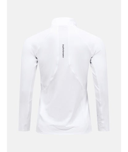 Core Half Zip Baselayer Women White