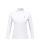 Core Half Zip Baselayer Women White