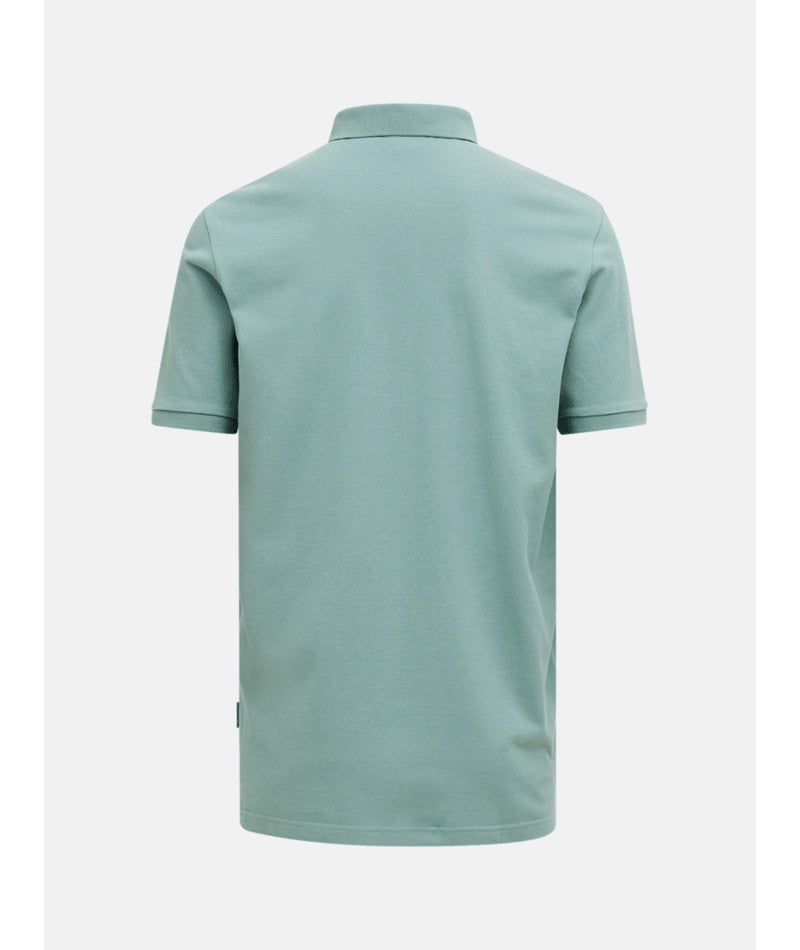 Classic Cotton Polo Men Green Valley