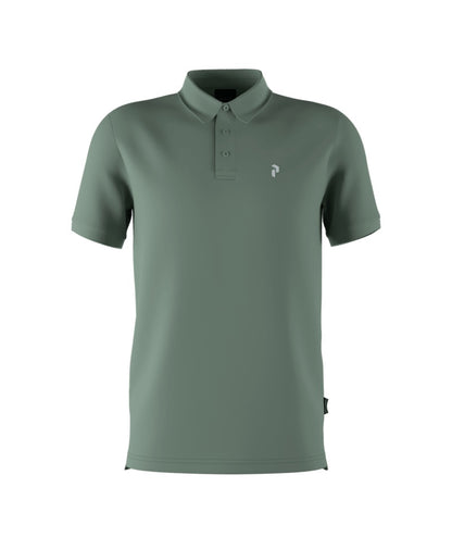 Classic Cotton Polo Men Green Valley