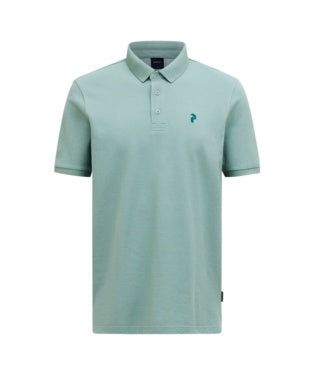 Classic Cotton Polo Men Green Valley