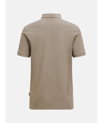Classic Cotton Polo Men Avid Beige