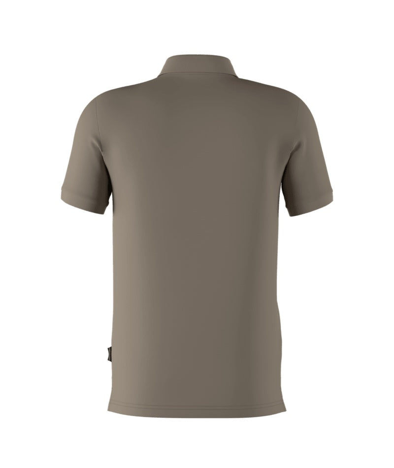Classic Cotton Polo Men Avid Beige