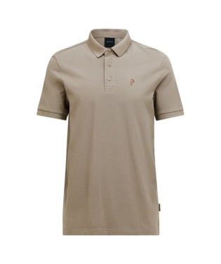 Classic Cotton Polo Men Avid Beige