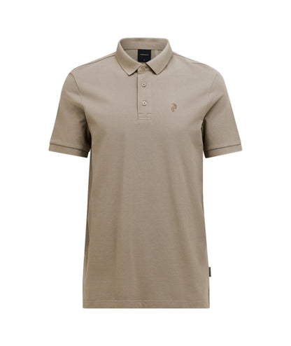 Classic Cotton Polo Men Avid Beige