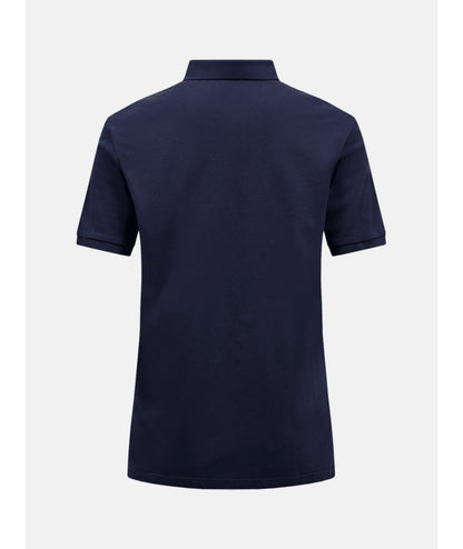 Classic Cotton Polo Men Bleu Shadow