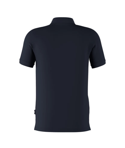 Classic Cotton Polo Men Bleu Shadow