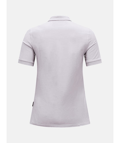 Classic Cotton Polo Women Mistyt Lavender