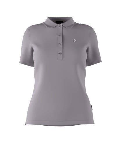 Classic Cotton Polo Women Mistyt Lavender