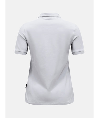 Classic Cotton Polo Women Summit Smoke