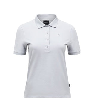 Classic Cotton Polo Women Summit Smoke