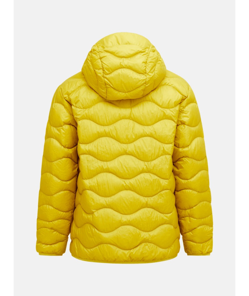 Helium Down Hood Jacket Men Canay Lime