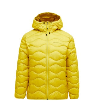 Helium Down Hood Jacket Men Canay Lime