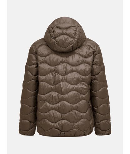 Helium Down Hood Jacket Men Terrain Tan