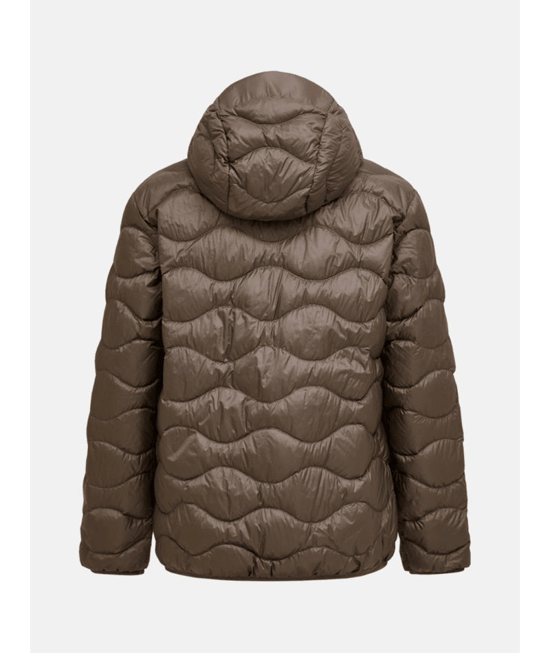 Helium Down Hood Jacket Men Terrain Tan