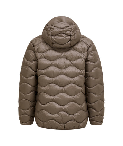 Helium Down Hood Jacket Men Terrain Tan